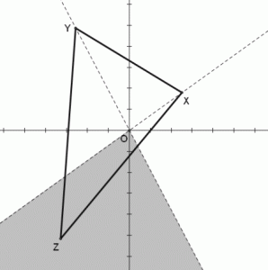 Project Euler 102 Solution